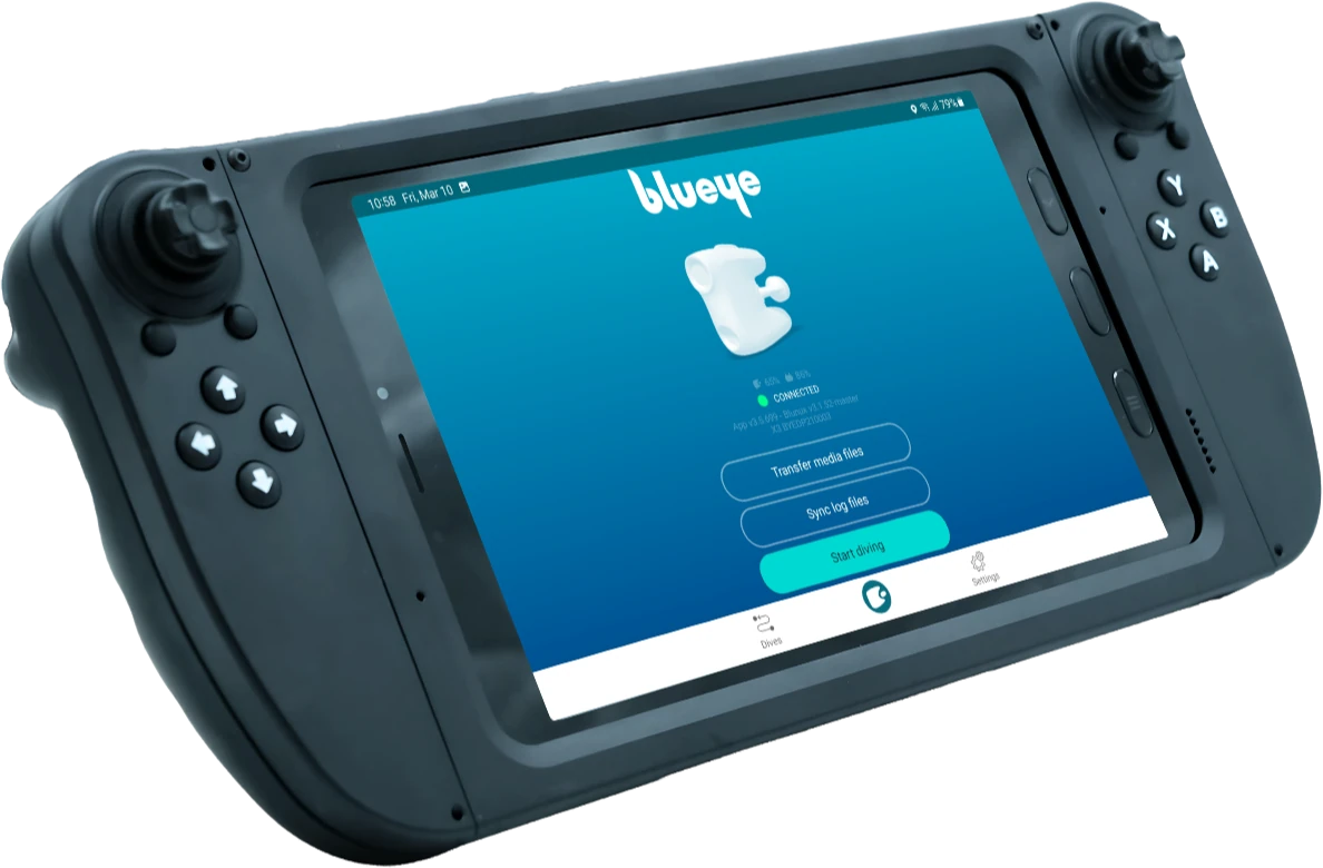 Blueye rugged controller