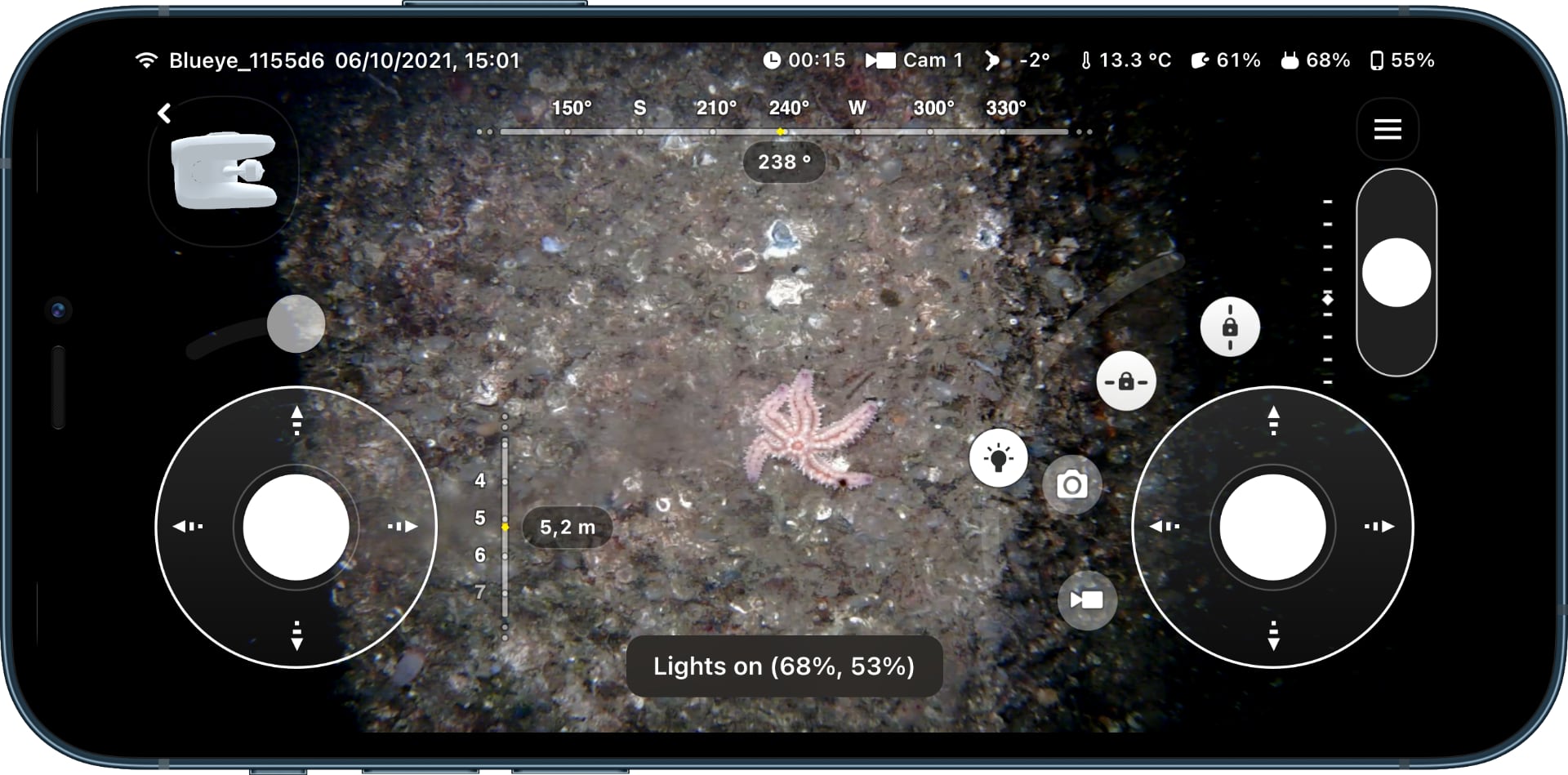 External Light App UI