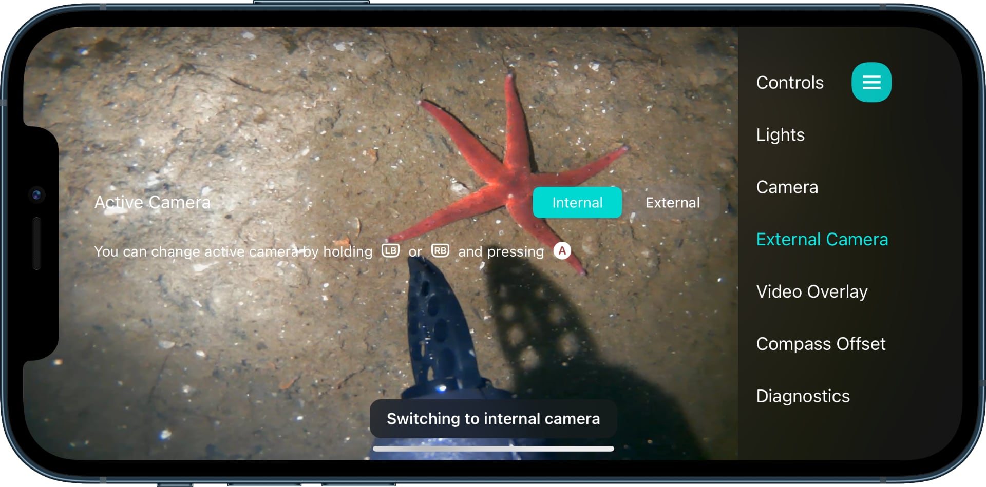 External Camera Settings